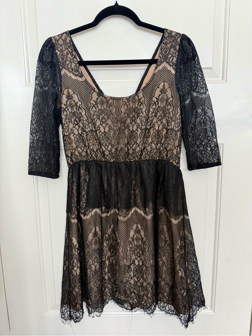 Black Lace Dress